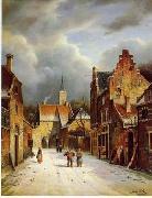 unknow artist European city landscape, street landsacpe, construction, frontstore, building and architecture. 084 oil painting picture wholesale